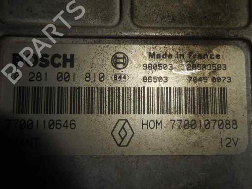 Engine control unit (ECU) RENAULT MEGANE I Classic (LA0/1_) 1.9 dCi (LA05) | BP2064091M57 