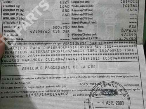 ECU airbags FORD FUSION (JU_) 1.4 TDCi | BP7995994M53  - Image 11