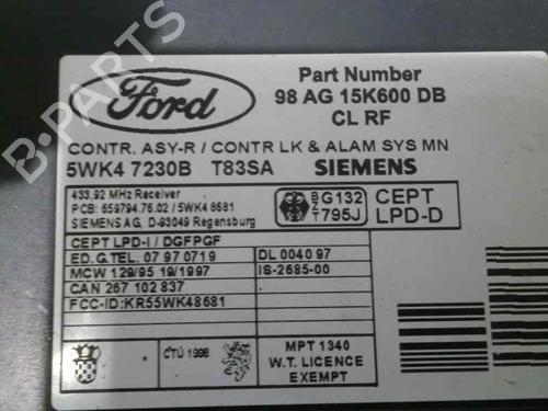 Comfort control module FORD FOCUS I (DAW, DBW)  | BP2064956M56 