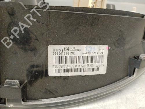 Instrument cluster CITROËN BERLINGO Box Body/MPV (B9) 1.6 HDi 90 | BP20089354C47 