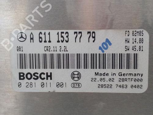 Engine control unit (ECU) MERCEDES-BENZ C-CLASS (W203) C 220 CDI (203.006, 203.008) | BP19302939M57 