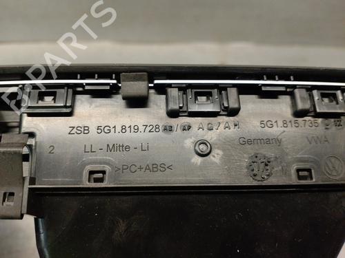 Air vent VW GOLF VII (5G1, BQ1, BE1, BE2) 2.0 R 4motion | BP18146492I21 