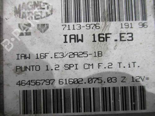 Engine control unit (ECU) FIAT PUNTO (176_) 60 1.2 (176AP, 176AR, 176AQ, 176BB) | BP2081190M57 