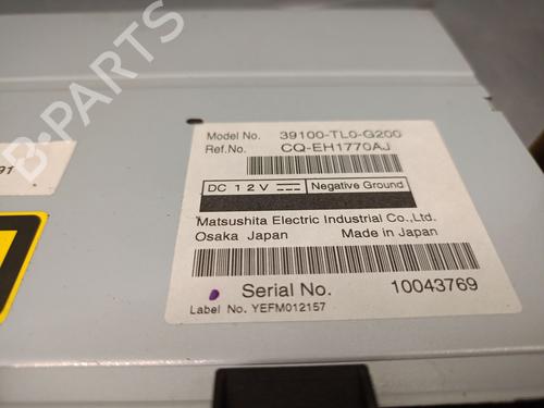 Radio HONDA ACCORD VIII (CU) 2.0 i (CU1) | BP19414721E6 