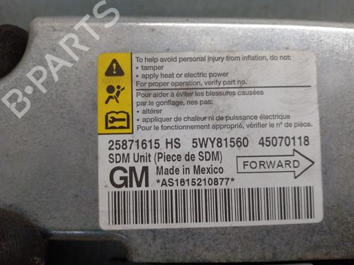 ECU airbags CHEVROLET HHR 2.4 | BP18484603M53 