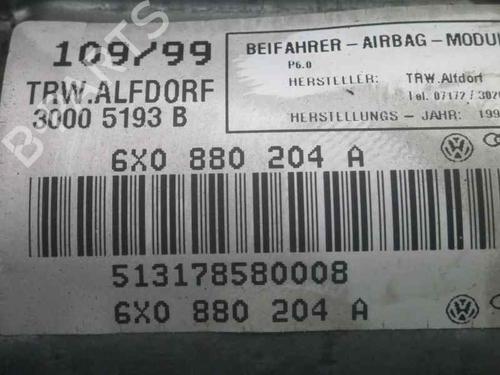 Passasjer kollisjonspute VW LUPO I (6X1, 6E1) 1.4 16V | BP2061802C10 