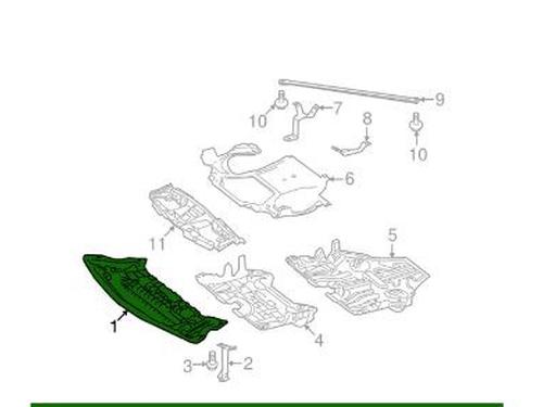 Underbody protection MERCEDES-BENZ E-CLASS (W212) E 500 4-matic (212.091) | BP19064586M92 