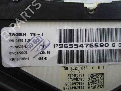 Instrument cluster PEUGEOT 307 Break (3E) 1.6 HDi 110 | BP2057377C47 