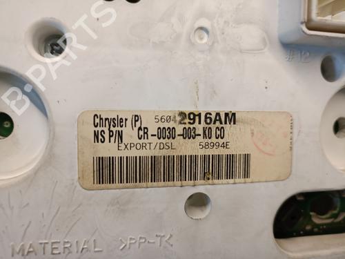 Instrument cluster JEEP GRAND CHEROKEE II (WJ, WG) 2.7 CRD 4x4 | BP19063986C47 