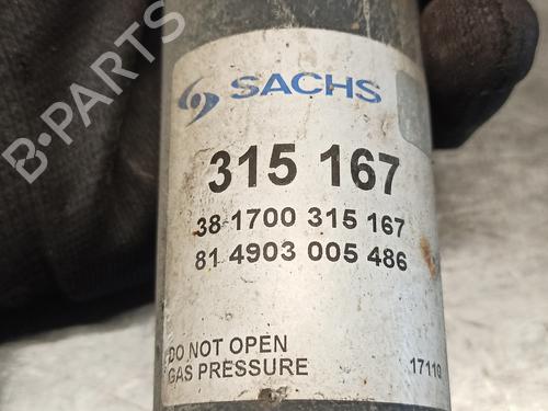 Left rear shock absorber PEUGEOT 307 SW (3H) 1.6 HDI 90 | BP17543647M18 