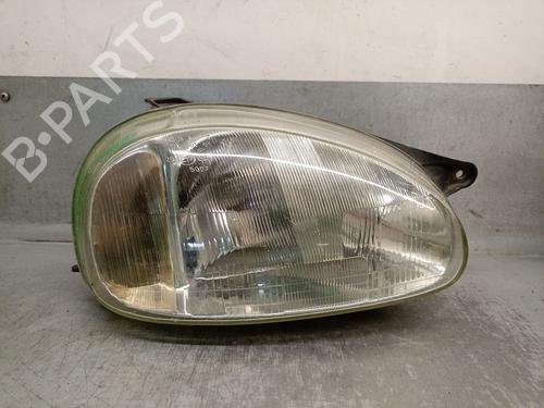 Used Right headlight OPEL CORSA B (S93) 1.7 D (F08, F68, M68) (60 hp) 19492502
