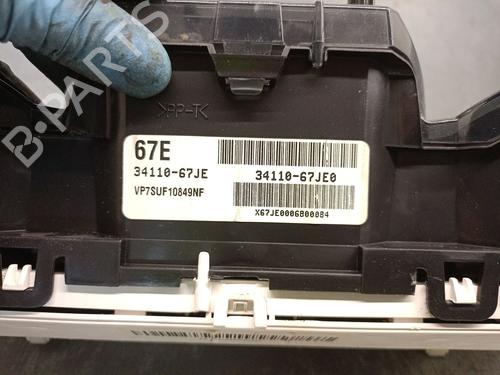 Instrument cluster SUZUKI GRAND VITARA II (JT, TE, TD) 1.9 DDiS All-wheel Drive (JT419, TD44, JB419WD, JB419XD,... | BP19724441C47 