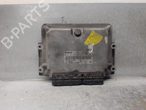 Used Engine control unit (ECU) FIAT STILO (192_) 1.9 D Multijet (100 hp) 17012111