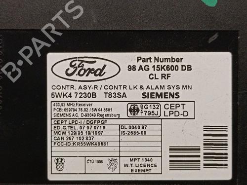 Comfort control module FORD MONDEO II Saloon (BFP) 1.8 TD | BP19496660M56 