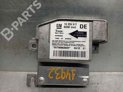 Used ECU airbags ECU airbags OPEL MERIVA A MPV (X03) 1.7 CDTI (E75) (100 hp) 9371376 9371376