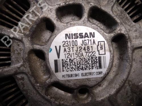 Alternator NISSAN X-TRAIL II (T31) 2.0 dCi 4x4 | BP17145156M7 