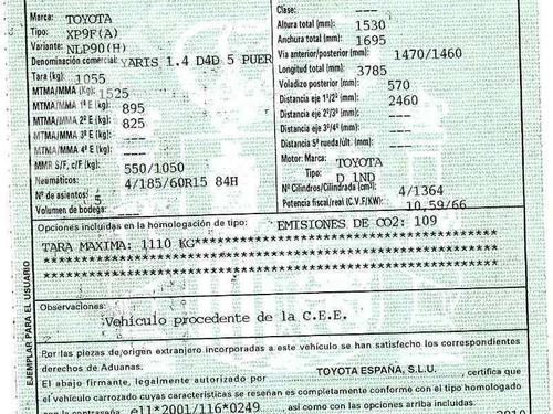 Rear left exterior door handle TOYOTA YARIS (_P9_) 1.4 D-4D (NLP90_, NLP90R) | BP2120252C130  - Image 11