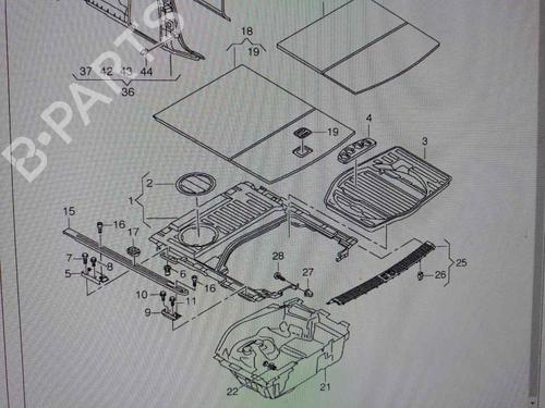 Rear parcel shelf AUDI A6 Allroad C7 (4GH, 4GJ) 3.0 TDI quattro | BP18013436C85 
