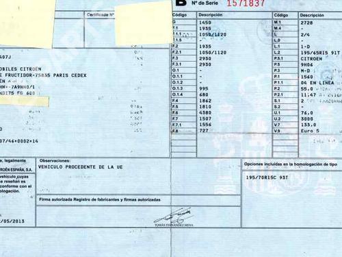 Front left interior door handle CITROËN BERLINGO MULTISPACE (B9) 1.6 HDi 75 16V | BP7578568I13  - Image 9