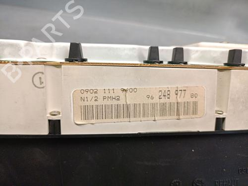 Instrument cluster CITROËN XANTIA (X1_, X2_) 1.9 Turbo D | BP19342355C47 