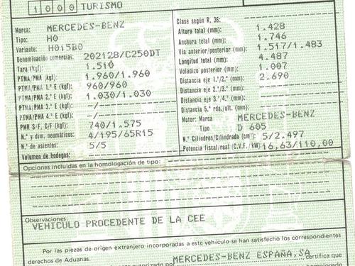Engine control unit (ECU) MERCEDES-BENZ C-CLASS (W202) C 250 Turbo-D (202.128) | BP11195328M57 