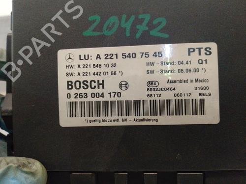 Electronic module MERCEDES-BENZ S-CLASS (W221, V221) S 320 CDI | BP19257473M83 