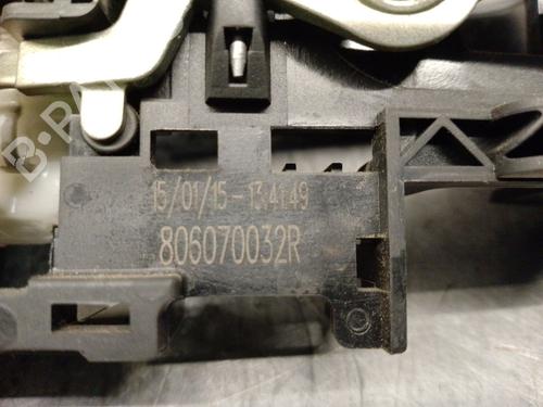 Front left exterior door handle RENAULT MEGANE III Hatchback (BZ0/1_, B3_) 1.2 TCe (BZ16, BZ28) | BP19128523C128 