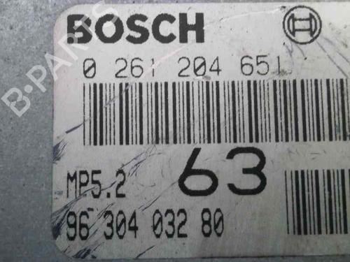 Engine control unit (ECU) PEUGEOT 406 (8B) 2.0 16V | BP2074249M57 