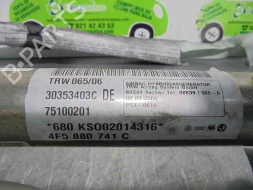 Left curtain airbag AUDI A6 C6 (4F2) 3.0 TDI quattro | BP2076293C11 