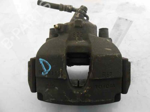 Right front brake caliper TOYOTA AVENSIS Liftback (_T22_) 2.0 D-4D (CDT220_, CDT220R) | BP11620326M104 