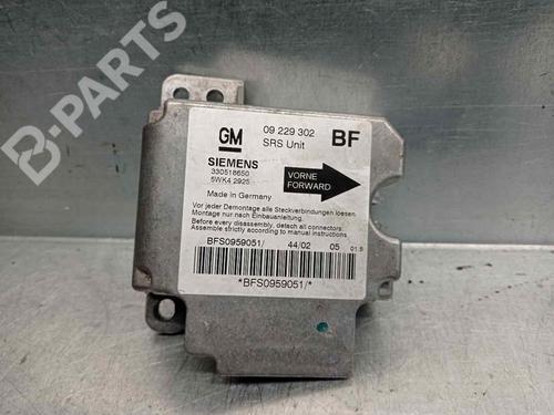 Used ECU airbags ECU airbags OPEL ASTRA G Hatchback (T98) 2.0 DTI 16V (F08, F48) (101 hp) 9658702 9658702