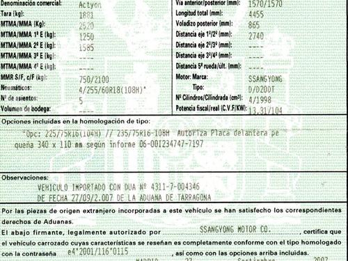 Front right exterior door handle SSANGYONG ACTYON I 2.0 Xdi | BP9416689C129  - Image 11