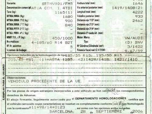 Commande de phare SKODA FABIA I Combi (6Y5) 1.4 TDI | BP8324943I24 