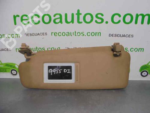 Used Left sun visor Left sun visor PORSCHE CAYENNE (92A) 3.0 Diesel (239 hp) 5036393 5036393