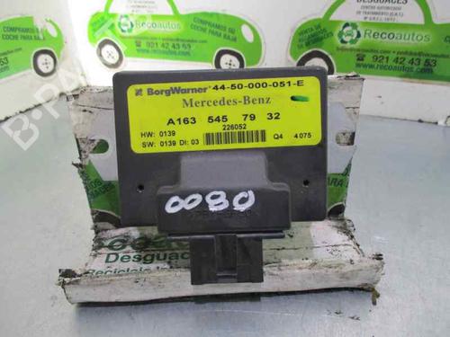 Elektronisk modul MERCEDES-BENZ M-CLASS (W163) ML 270 CDI (163.113) (163 hp) 12192545