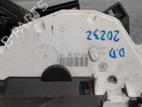 Front right lock VW GOLF VI (5K1) 1.6 TDI | BP17523416C97 