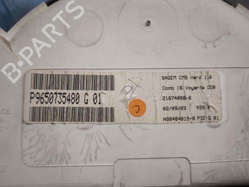 Instrument cluster CITROËN C3 I (FC_, FN_) 1.4 i | BP18422117C47 