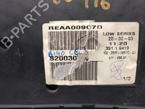 Instrument cluster RENAULT MEGANE II (BM0/1_, CM0/1_) 1.9 dCi (BM0G, CM0G) | BP17896106C47 