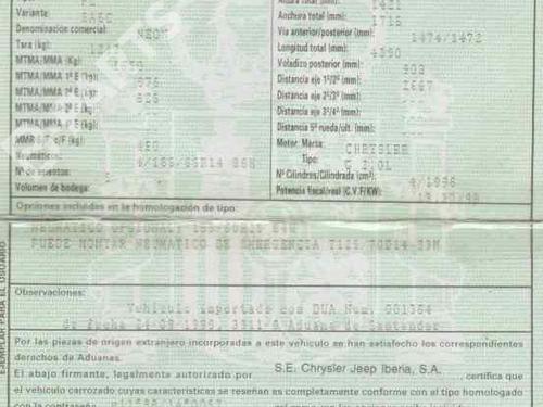 Used Parts CHRYSLER NEON II  2.0 16V  646417