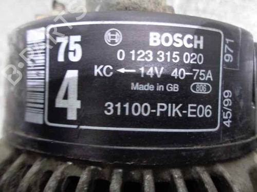 Alternator HONDA CIVIC VI Fastback (MA, MB) 1.5 16V (MB3) | BP2109590M7 