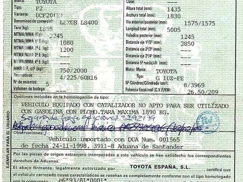 Used Parts LEXUS LS (_F2_)  400 (UCF20_, UCF20R)  648205