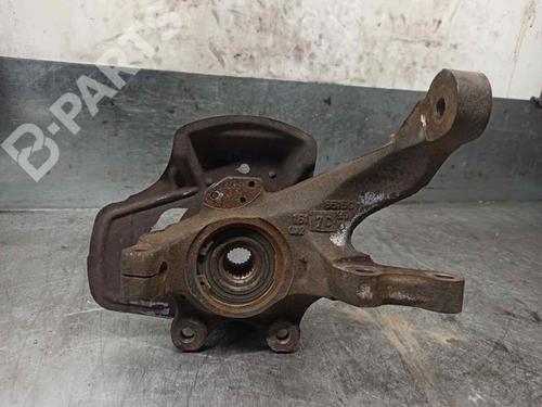 Used Left front steering knuckle Left front steering knuckle OPEL CORSA B (S93) 1.2 i (F08, F68, M68) (45 hp) 9501252 9501252