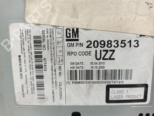 Radio SAAB 9-5 (YS3G) 2.0 TiD | BP19334925E6 