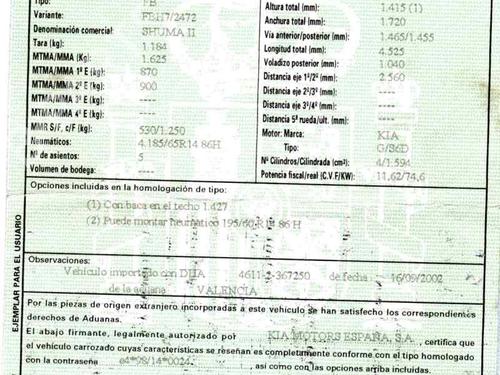 Højre forlygte KIA SHUMA II (FB) 1.6 | BP6318146C29 