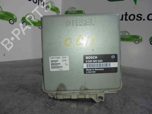 Steuergerät Motor BMW 3 (E36) 318 tds (90 hp) 2245541 | 0281001243 | BOSCH