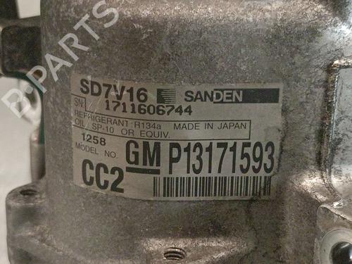 AC compressor SAAB 9-3 (YS3F, E79, D79, D75) 1.9 TiD | BP19285600M34 