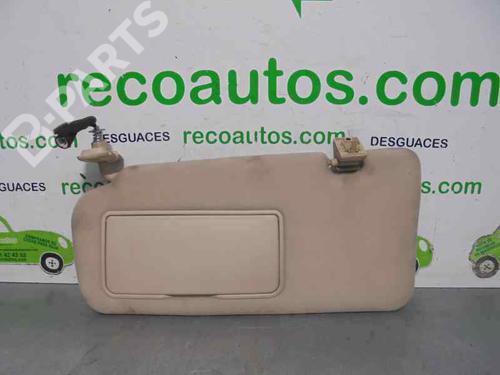 Used Left sun visor Left sun visor KIA CARNIVAL / GRAND CARNIVAL III (VQ) 2.9 CRDi (185 hp) 2077275 2077275