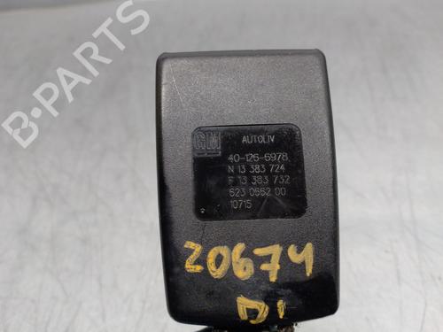 Seat buckle OPEL ZAFIRA TOURER C (P12) 1.6 CDTI (75) | BP18451807I32 
