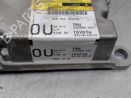 ECU airbags TOYOTA YARIS (_P9_) 1.4 D-4D (NLP90_, NLP90R) | BP18822948M53 
