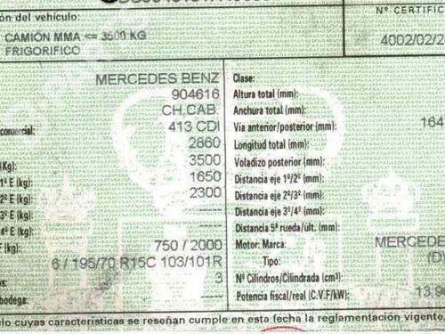 Used Parts MERCEDES-BENZ SPRINTER 4-t Van (B904)  413 CDI  202029